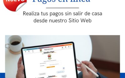 Pagos en línea, realiza tus pagos sin salir de casa, desde nuestro Sitio Web